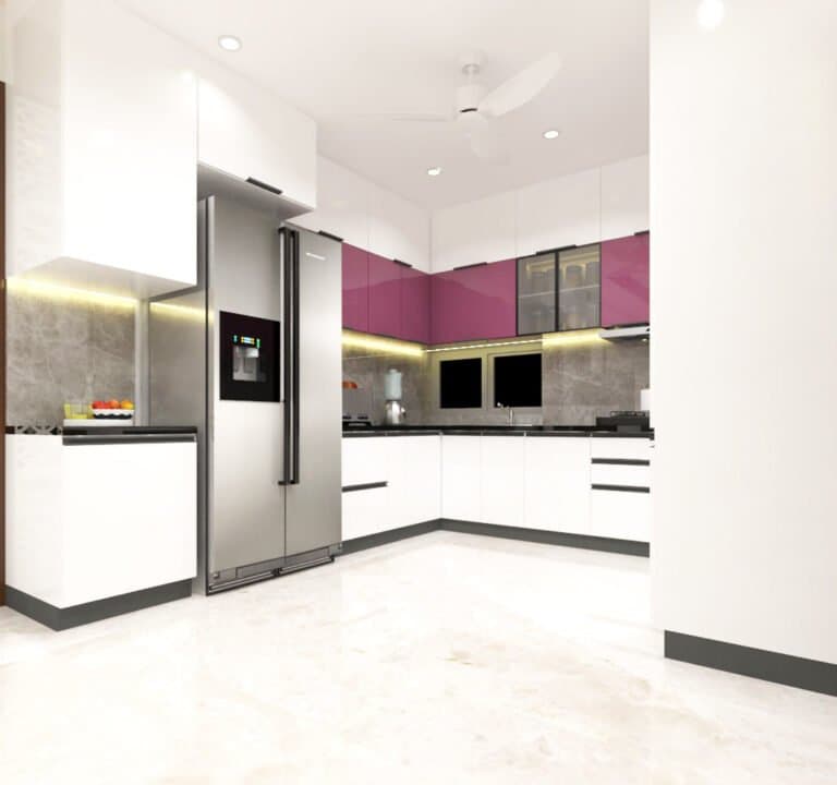 Living room interior render